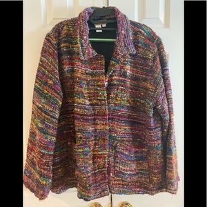 THE TERRITORY AHEAD Jacket XL Rainbow Boho Hipster🌈